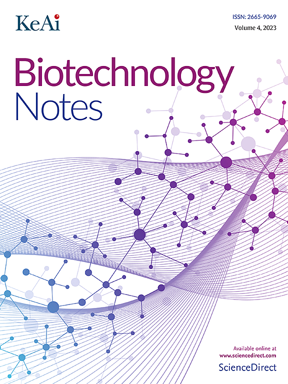 Go to journal home page - Biotechnology Notes